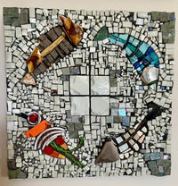 Mosaic Art - When the Ice Melts 🌎🌍🐟