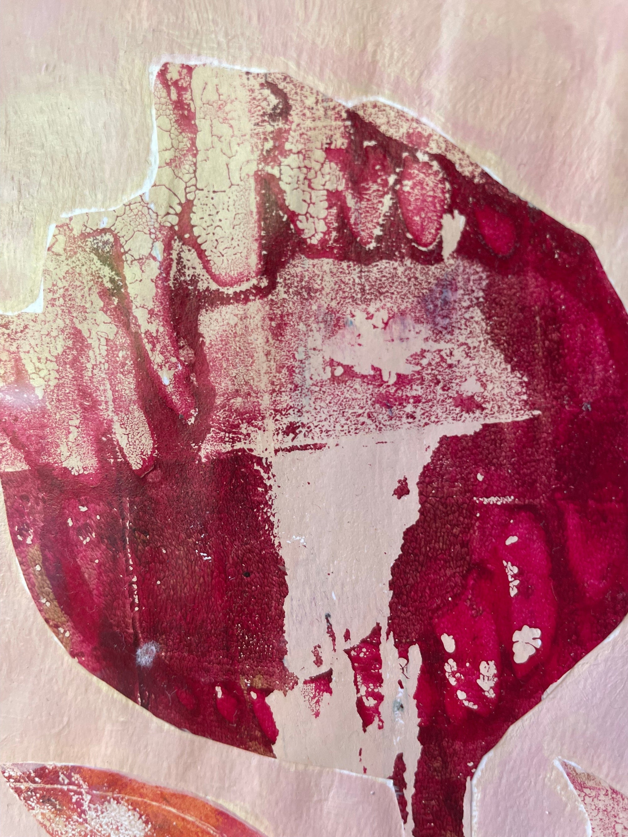 Art by Sue Leitch Painting Pomegranates