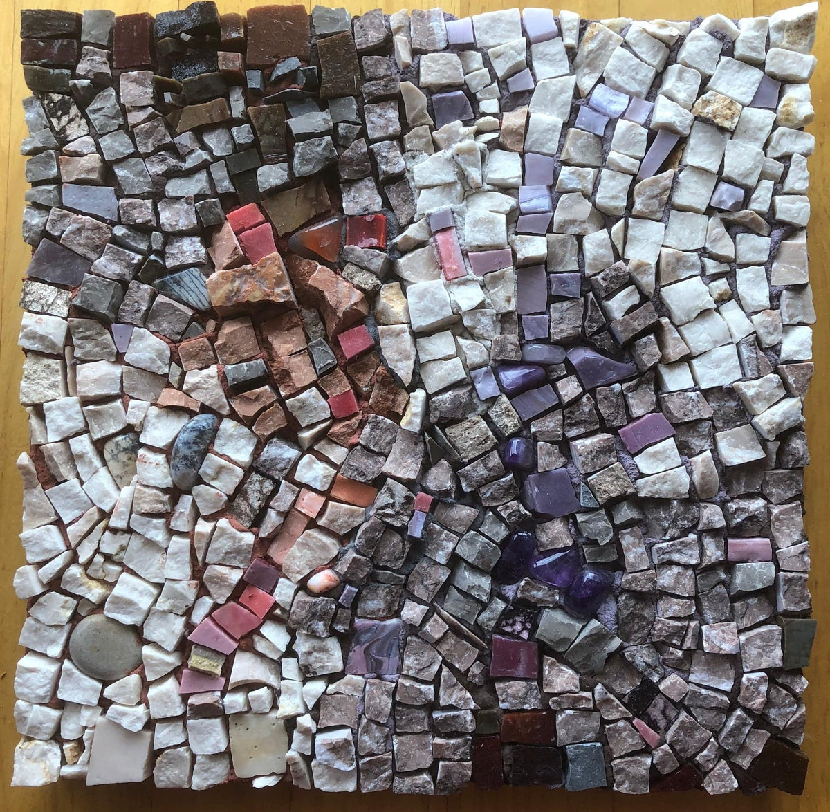 Art by Sue Leitch wall hanging "Serenade" Mosaic