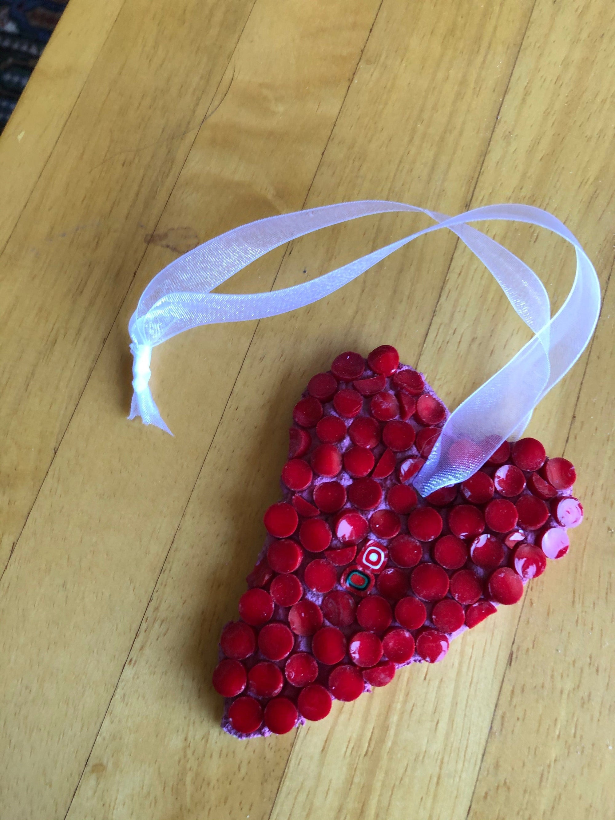 WinterCreek Mosaics “ Dotty about you” Heart