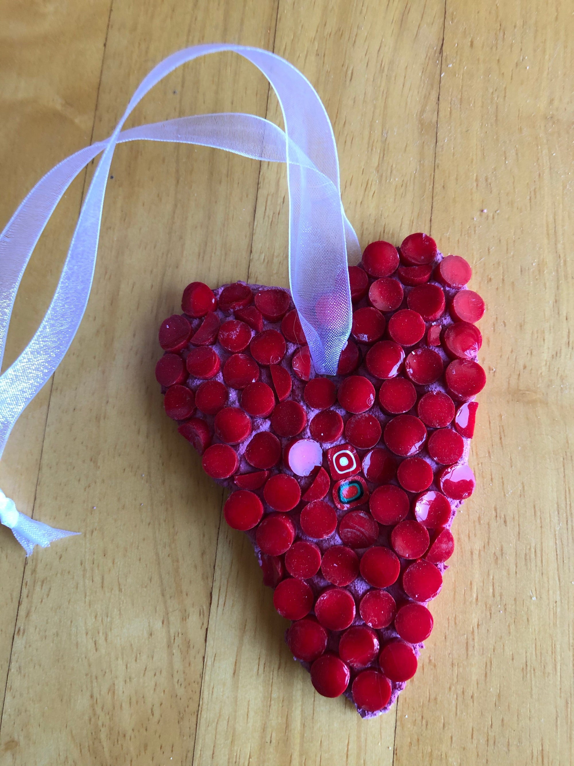 WinterCreek Mosaics “ Dotty about you” Heart