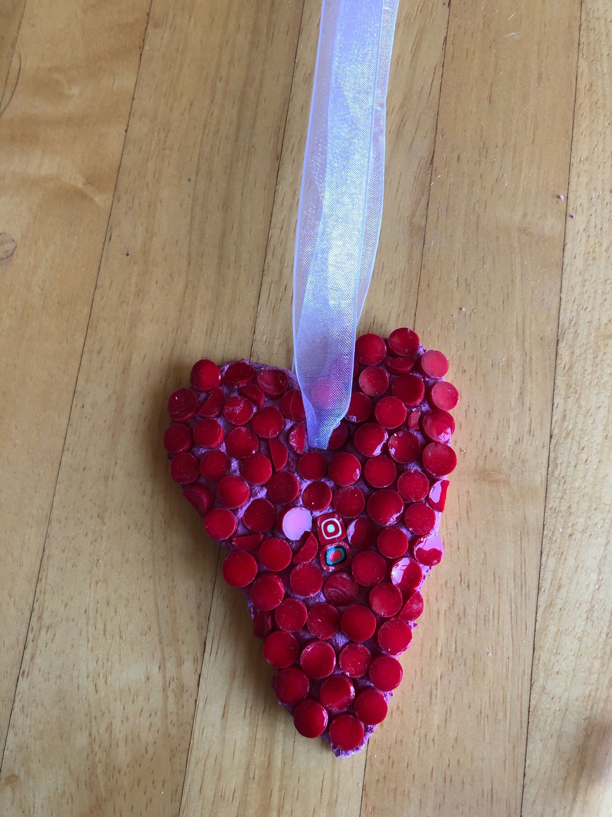 WinterCreek Mosaics “ Dotty about you” Heart