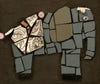 WinterCreek Mosaics Elephant with a touch of Pink