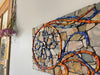 WinterCreek Mosaics Mandala Suzanne Mosaic Artwork; Mosaic mandala- Colours of the Mediterranean Sea for  your home.
