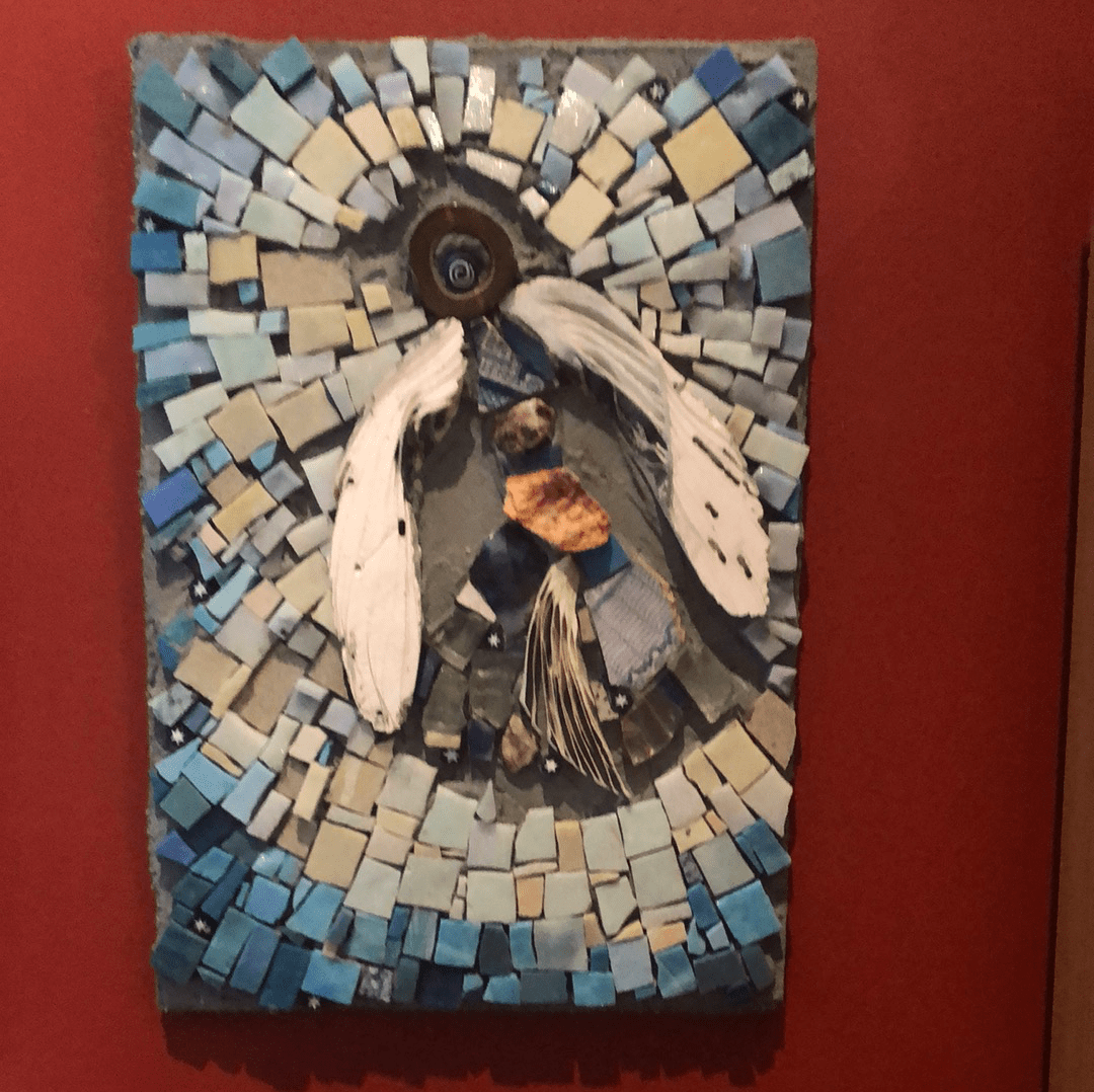 WinterCreek Mosaics Morning sky Angel