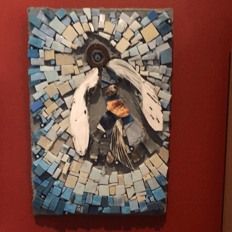 WinterCreek Mosaics Morning sky Angel
