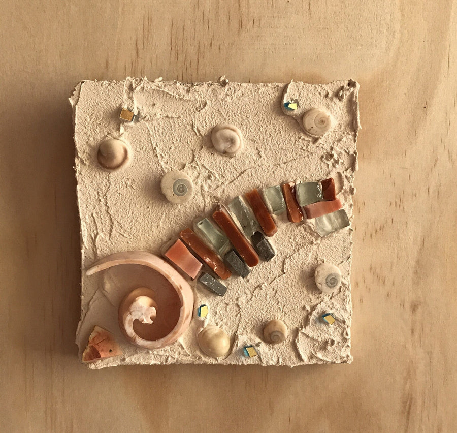 WinterCreek Mosaics Mosaic mini series colours of coral #2