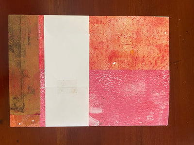 WinterCreek Mosaics Small work Pink Notebook bespoke printed B5 size - Pink series - single notebook