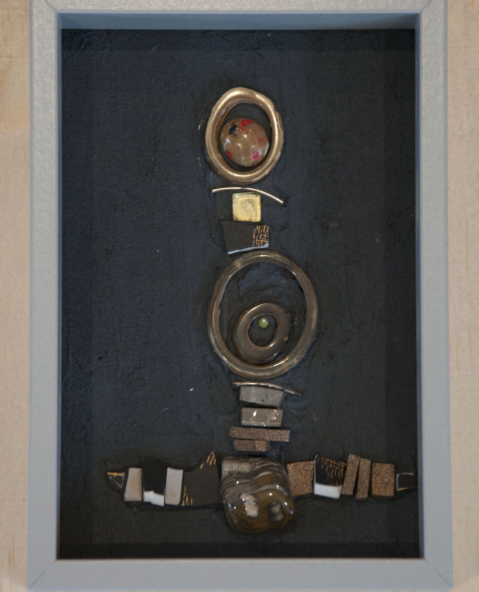 WinterCreek Mosaics wall hanging Earth Totem