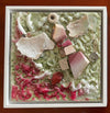 WinterCreek Mosaics Wall hanging mosaic Mosaic Angel  Crimson Forest  (encaustic)