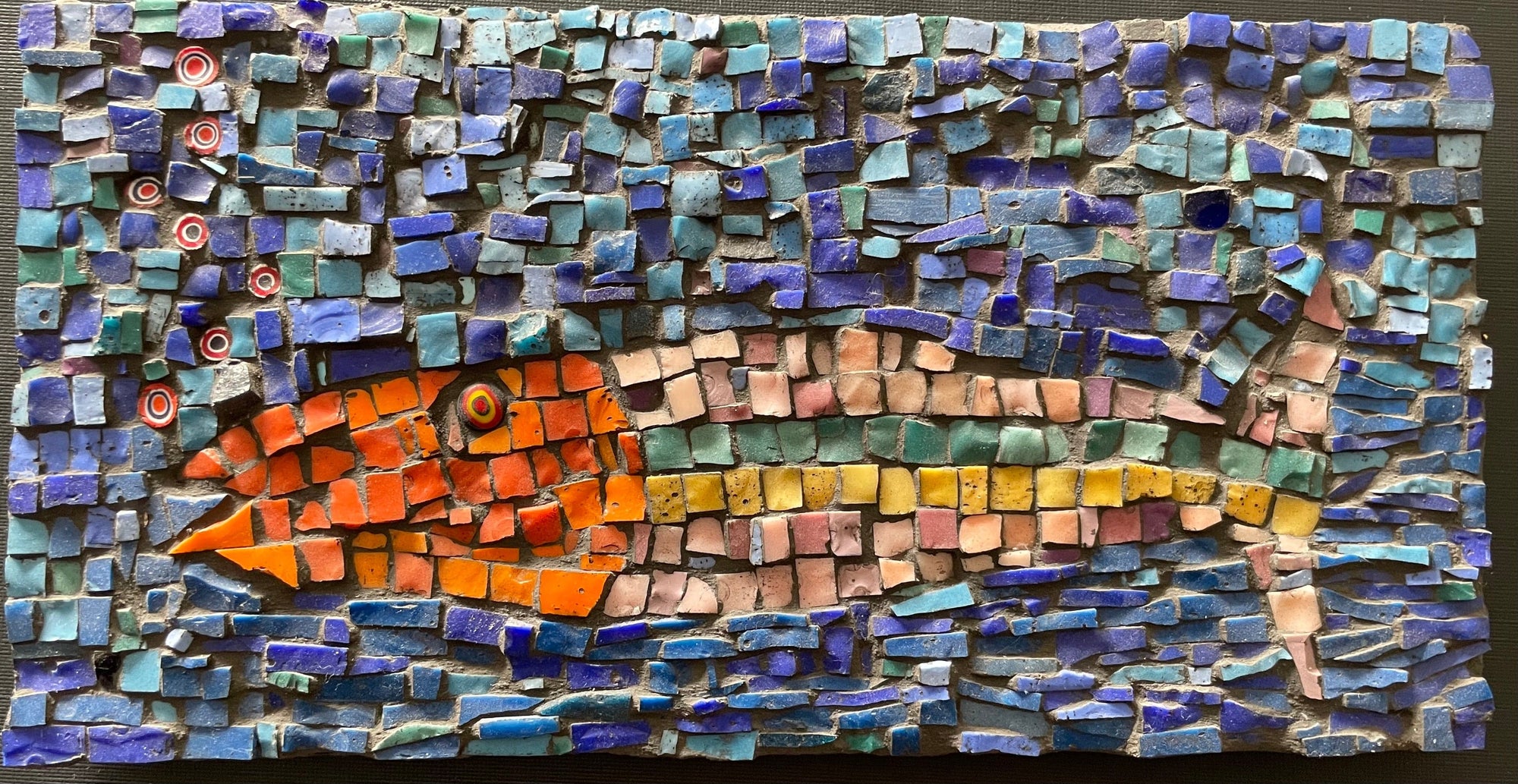 WinterCreek Mosaics Wall hanging mosaic Mosaic - Little Fishy