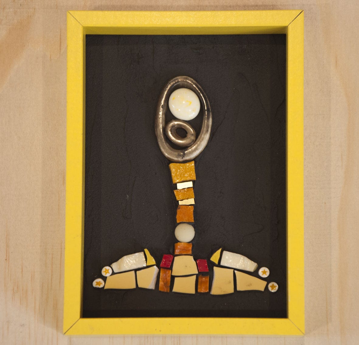 WinterCreek Mosaics wall hanging Ship to Shore - The Lighthouse